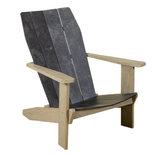 fauteuil Adirondack COPENHAGUE HPL ardoise