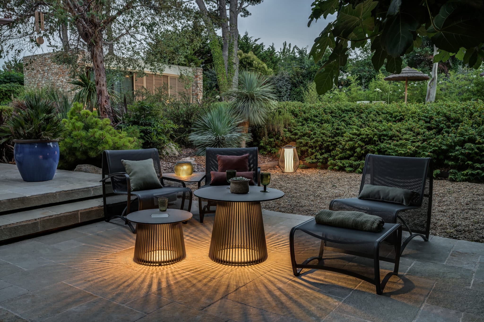 Table basse HALO – Gris espace Ø70 cm – Image 9