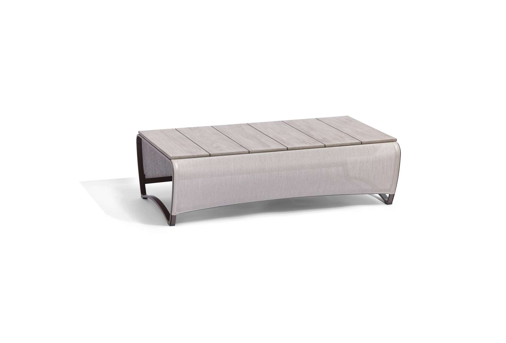 Table basse JET STREAM – Duratek teck – Image 3