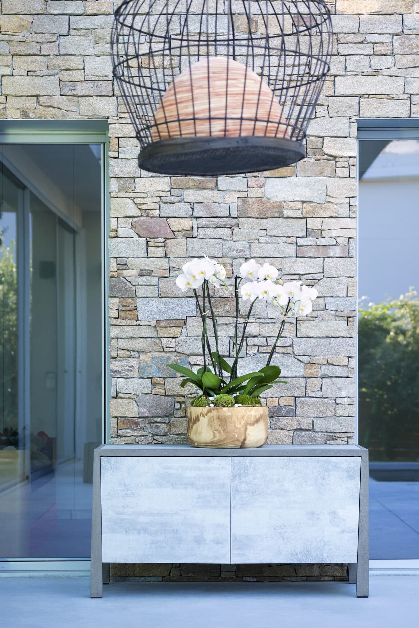 Buffet SKAAL 2 portes – HPL béton ciré – Image 2