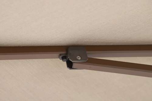 Parasol carré SKAAL – corten cappucino – Image 7