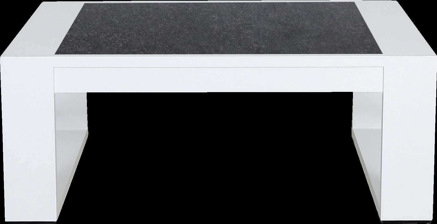 Table basse céramique M RANCHO – blanc béton ciré – Image 4