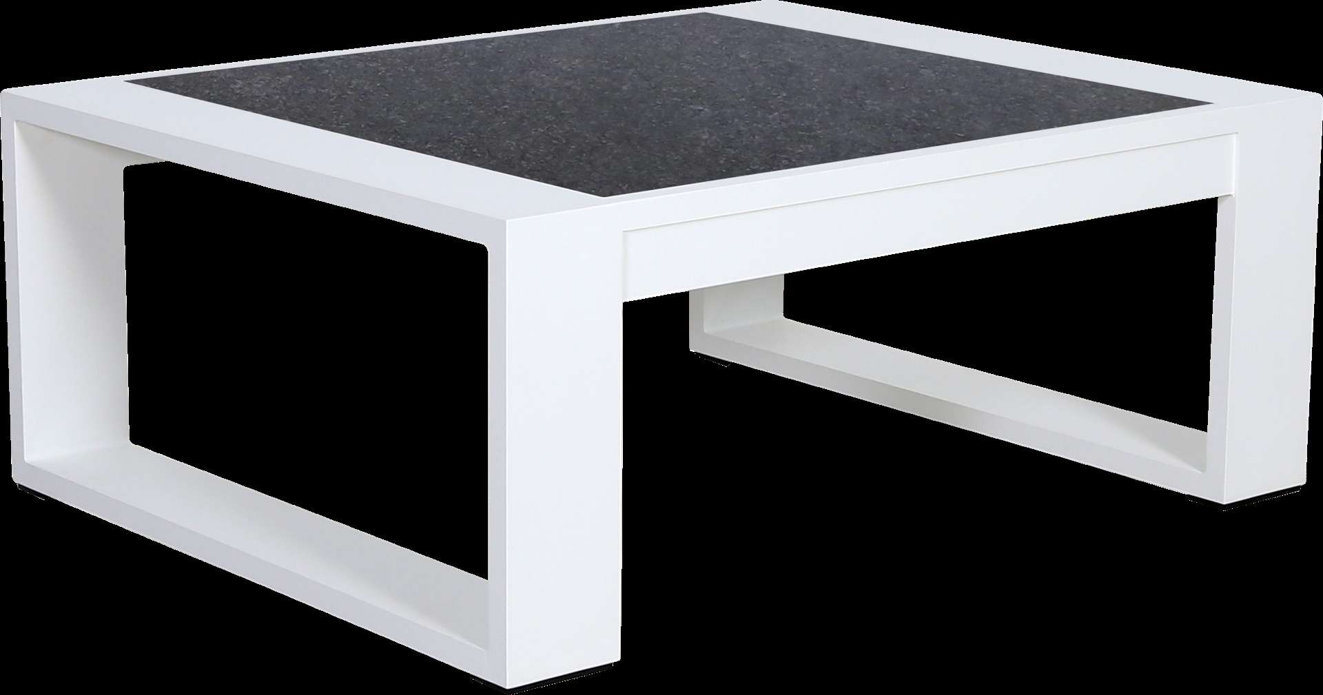 Table basse céramique M RANCHO – blanc béton ciré – Image 5