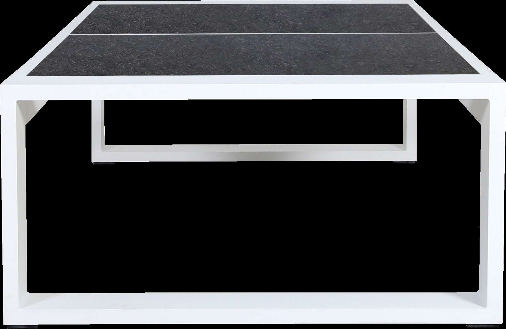 Table basse céramique XL RANCHO – blanc béton ciré – Image 9
