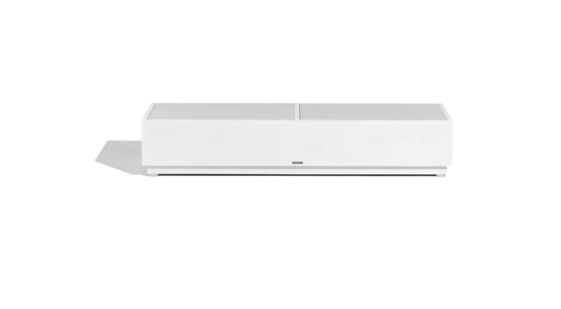 Table basse céramique L RANCHO – blanc gris clair – Image 4