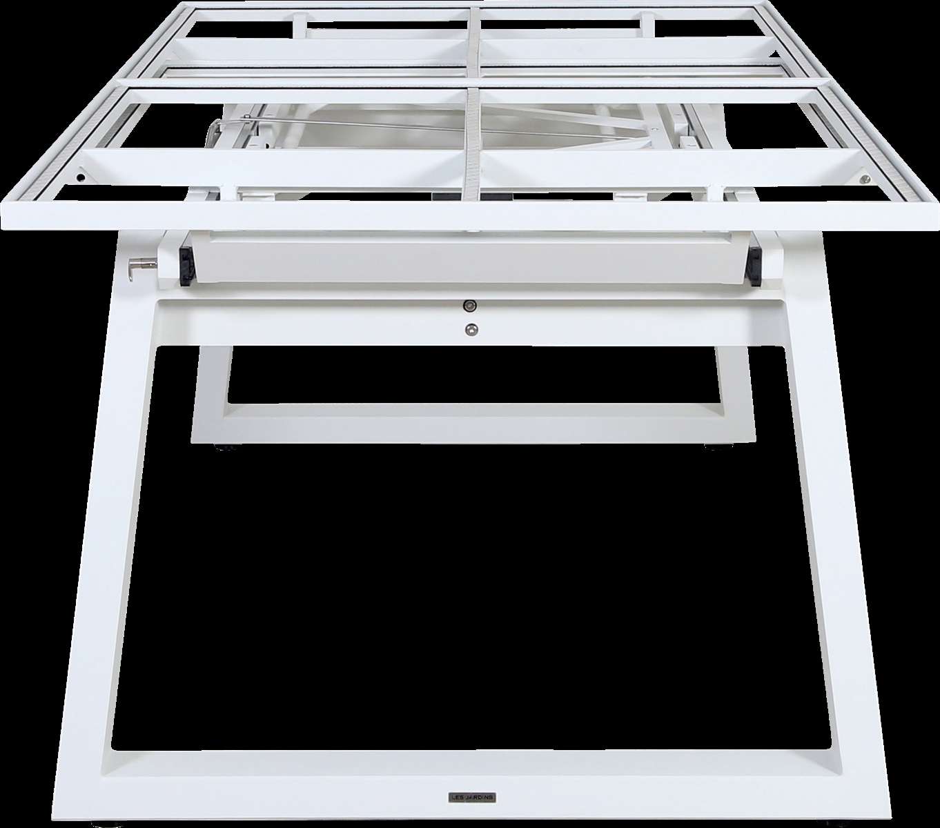Table extensible céramique RANCHO – blanc béton ciré – Image 8