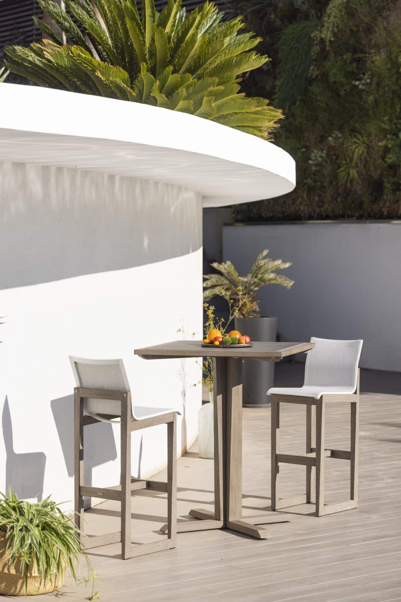 Table mange debout SKAAL – Céramique marbre noir – Image 2