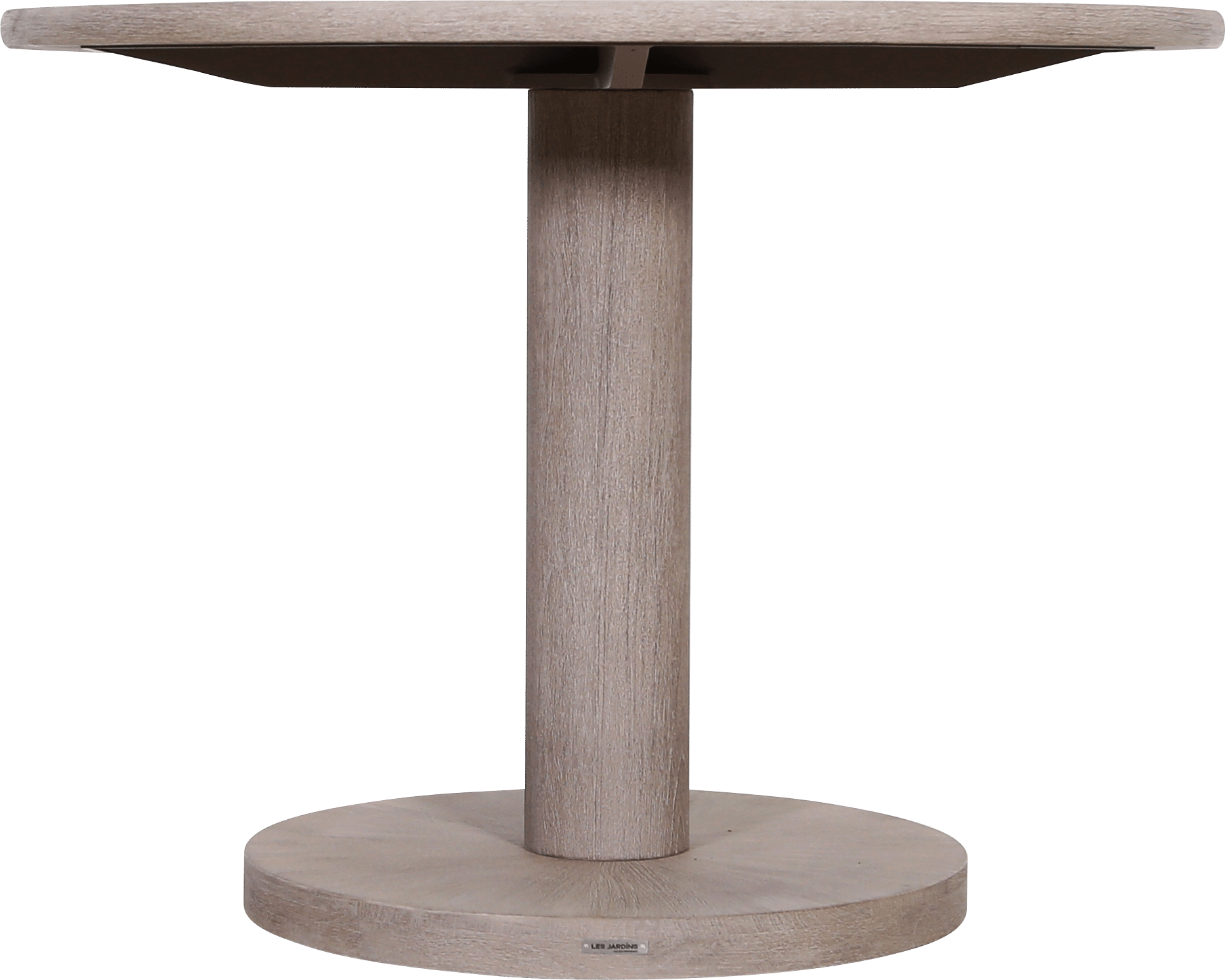 Table ronde COPENHAGUE Ø100 – Céramique blanc béton – Image 5