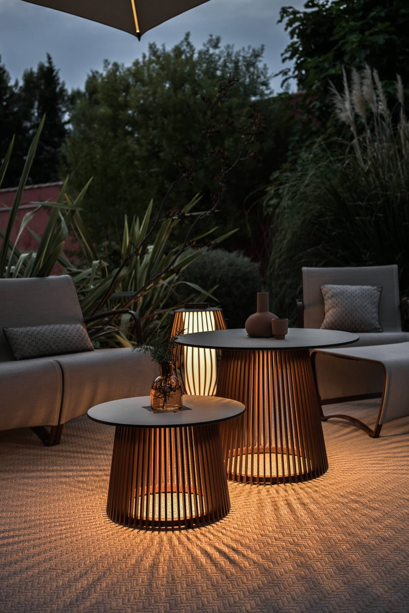 Table basse HALO – Corten Ø70 cm – Image 7