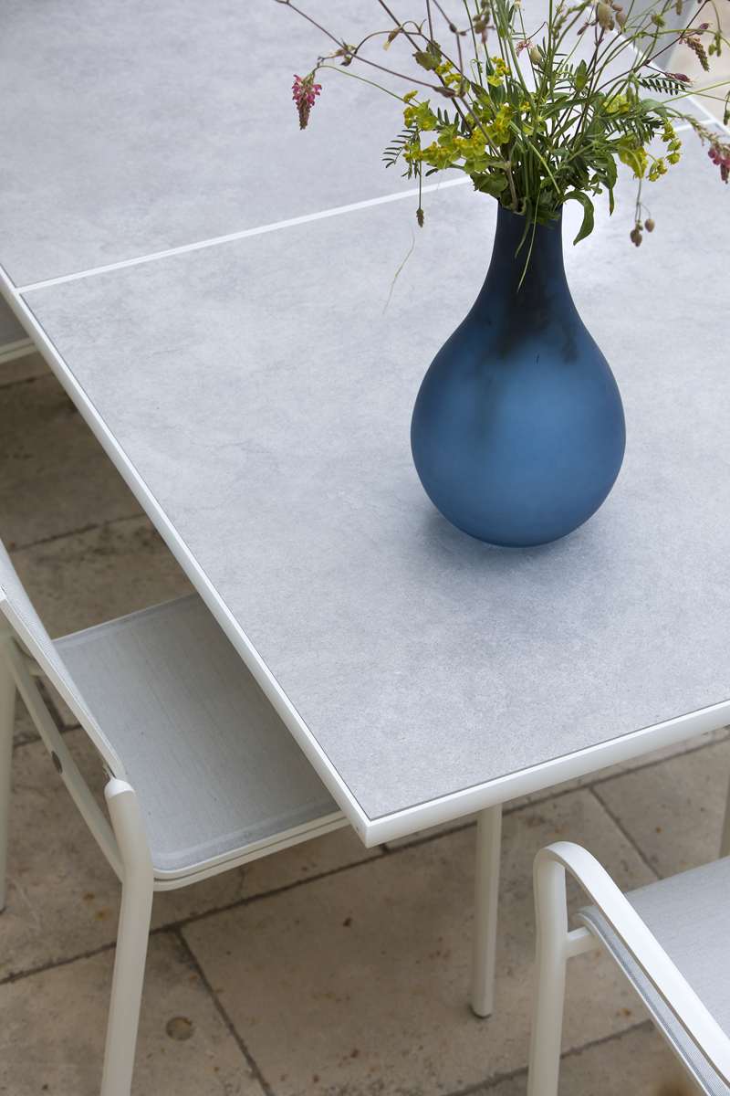 Céramique 100x100 renforcée – blanche tadelakt