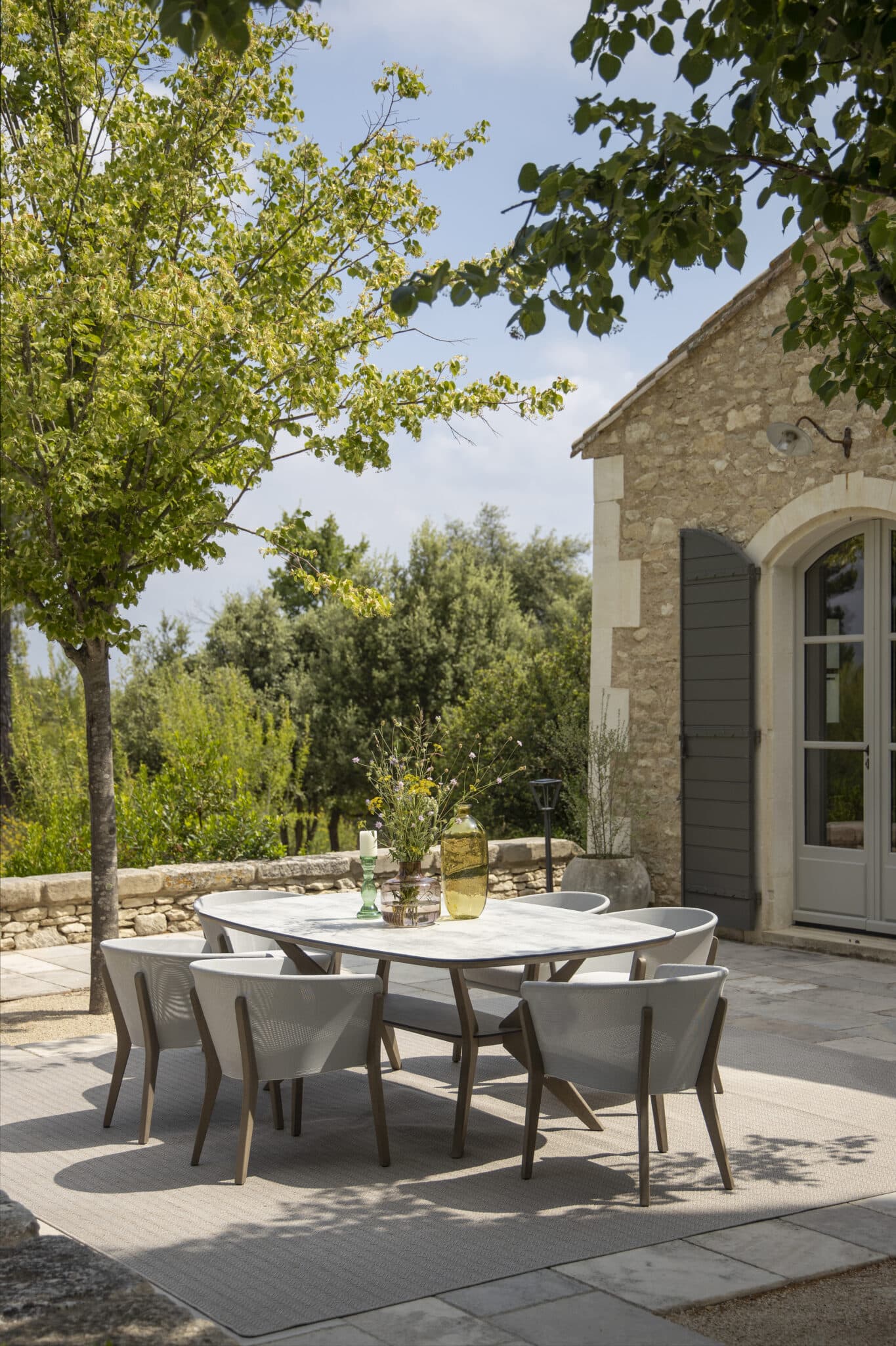 Table fixe SELVA – HPL béton ciré – Image 7