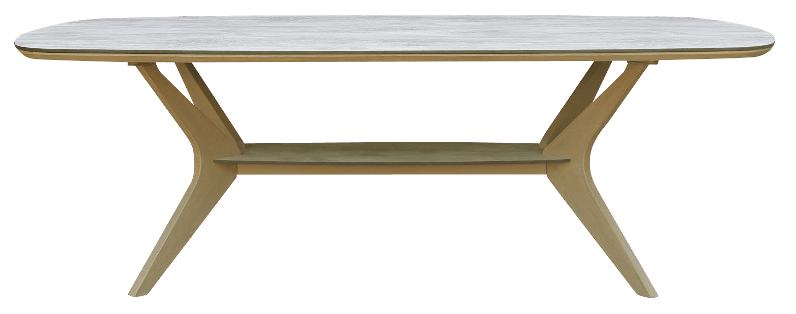 Table fixe SELVA – HPL béton ciré – Image 9
