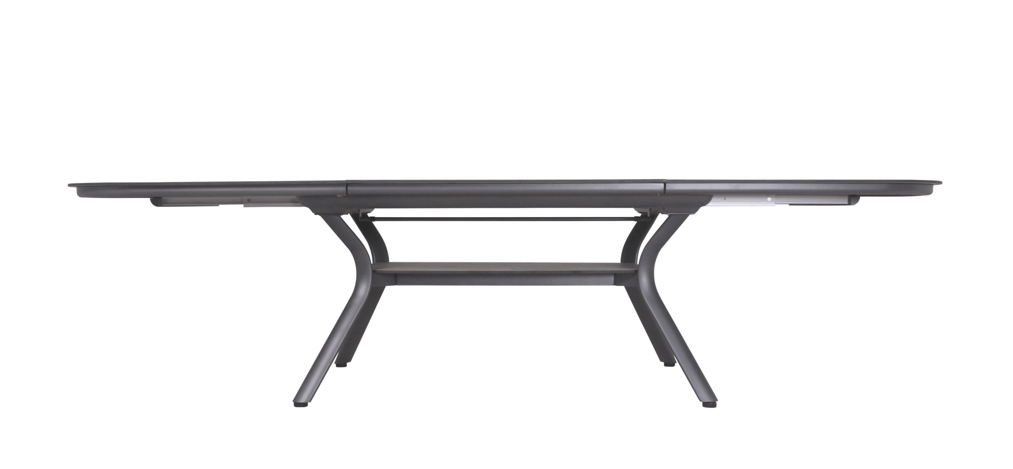 Table extensible HPL SAGAMORE – gris espace béton ciré – Image 2