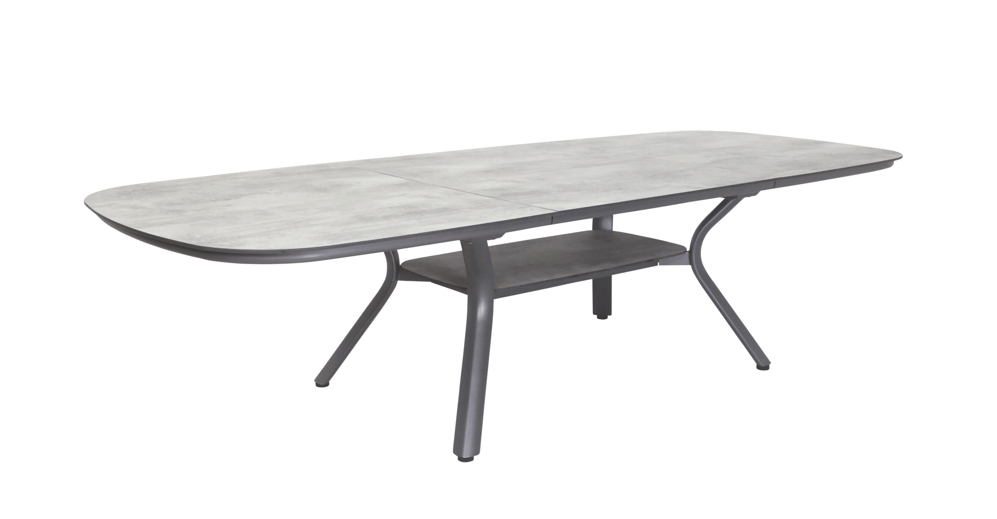 Table extensible HPL SAGAMORE – gris espace béton ciré – Image 4