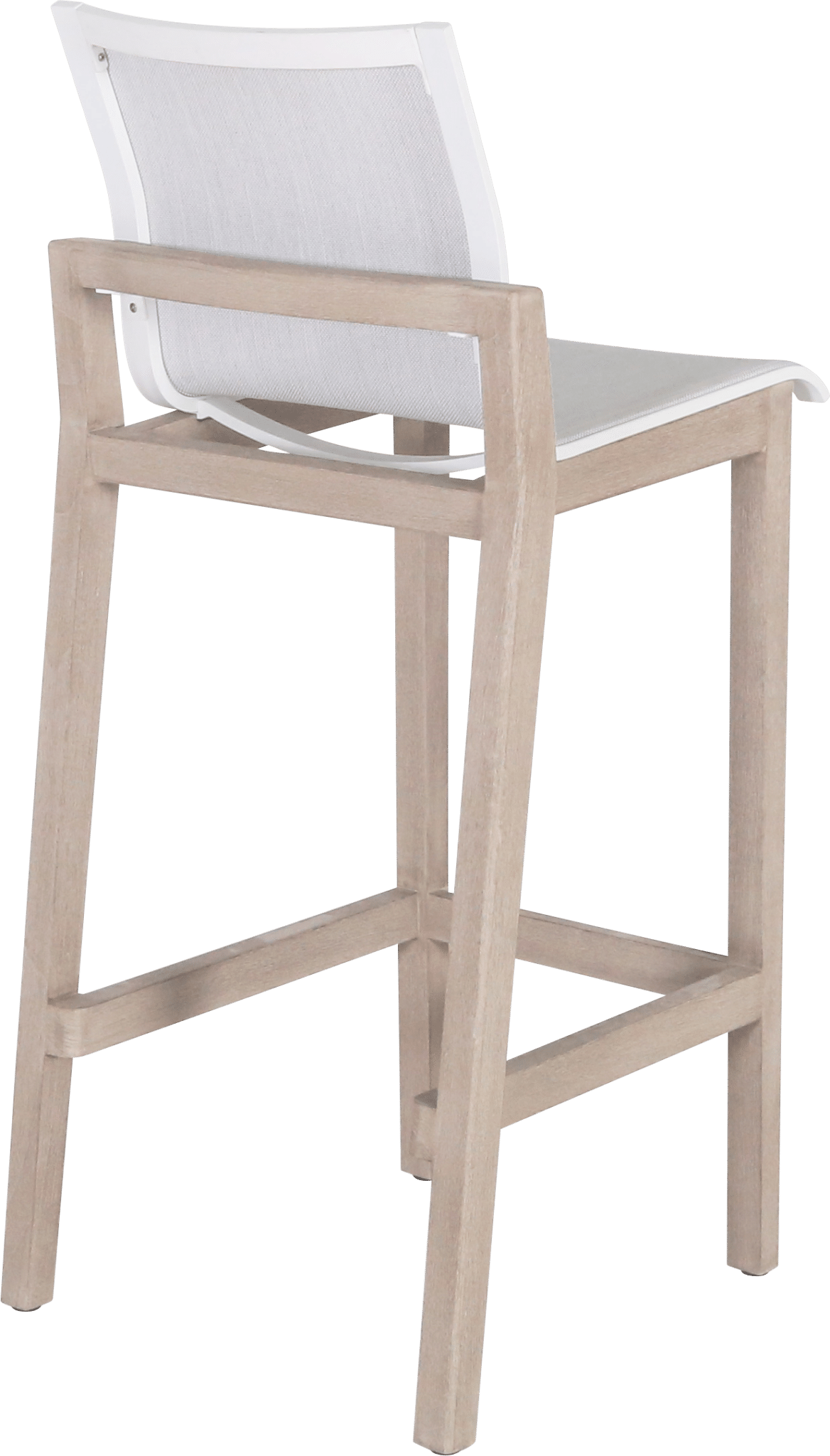Tabouret COPENHAGUE – Batyline Eden blanc chiné – Image 6