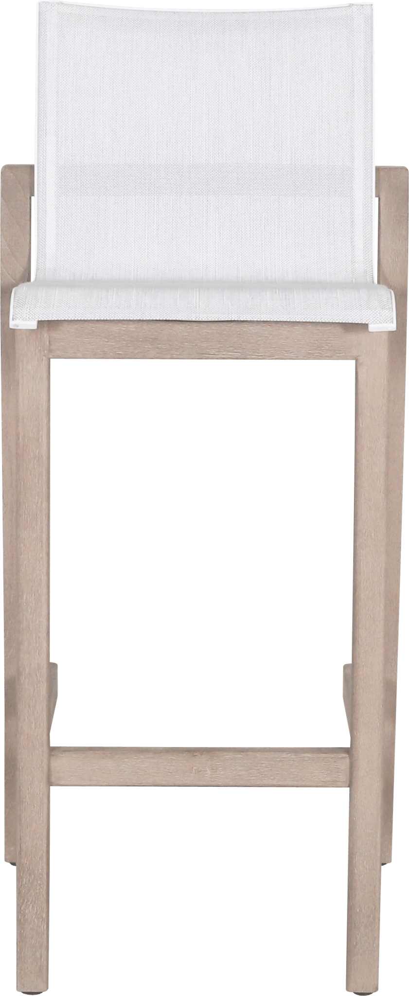 Tabouret COPENHAGUE – Batyline Eden blanc chiné – Image 3