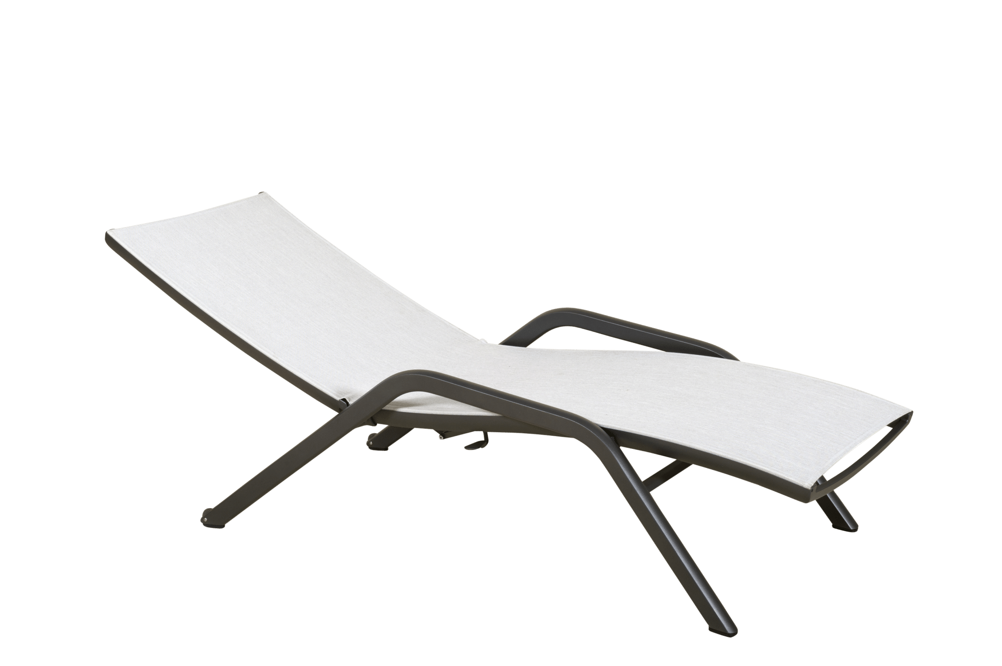 Bain de soleil empilable YOLO – gris espace blanc chiné – Image 3