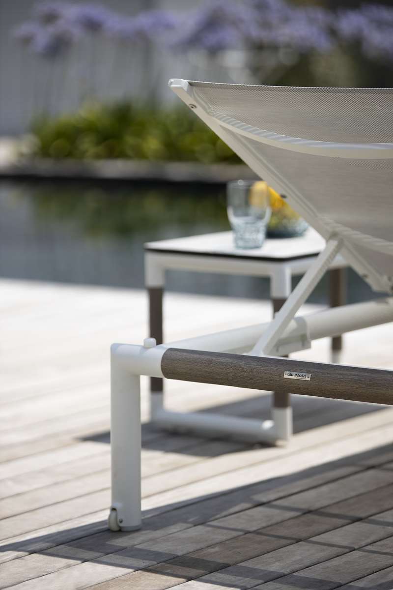 Bain de soleil BASTINGAGE – aluminium blanc – Image 5