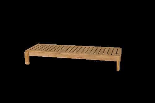 Bain de soleil empilable VALTECK – teck massif – Image 4