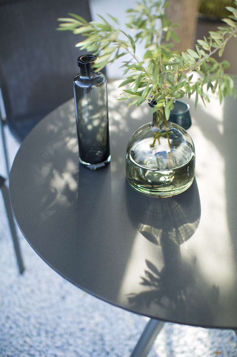 Pied central bistro XENAH – gris espace – Image 4