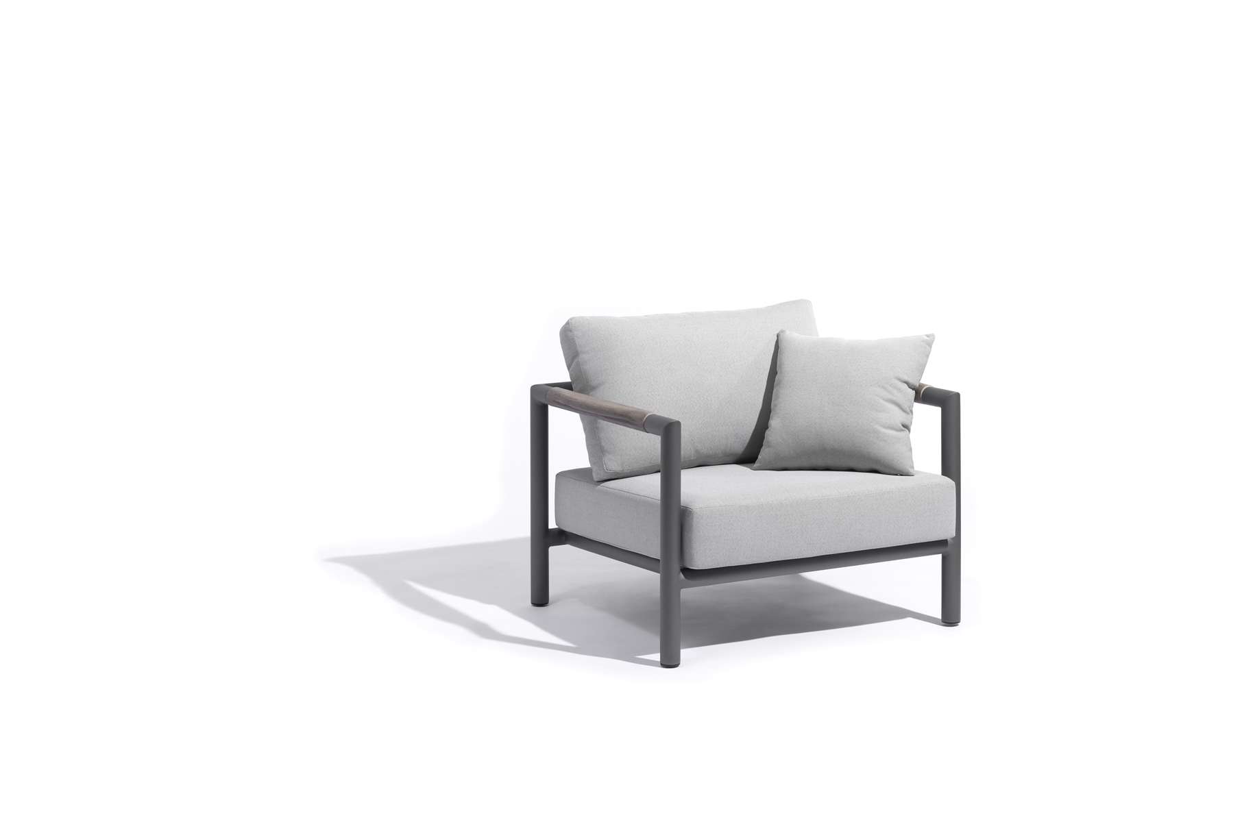 Fauteuil BASTINGAGE – gris espace gris clair – Image 3