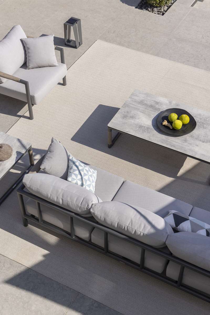 Fauteuil BASTINGAGE – gris espace gris clair – Image 6