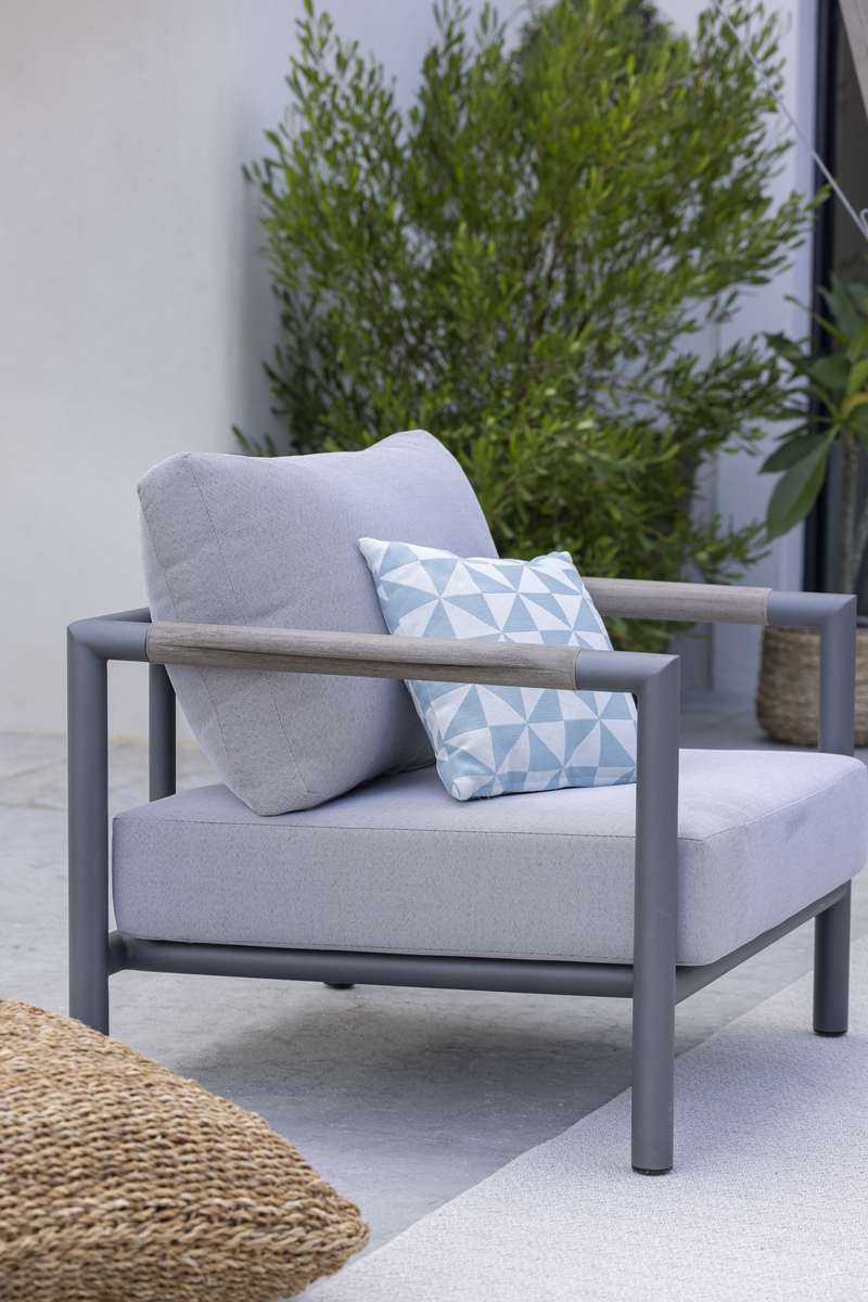 Fauteuil BASTINGAGE – gris espace gris clair – Image 8